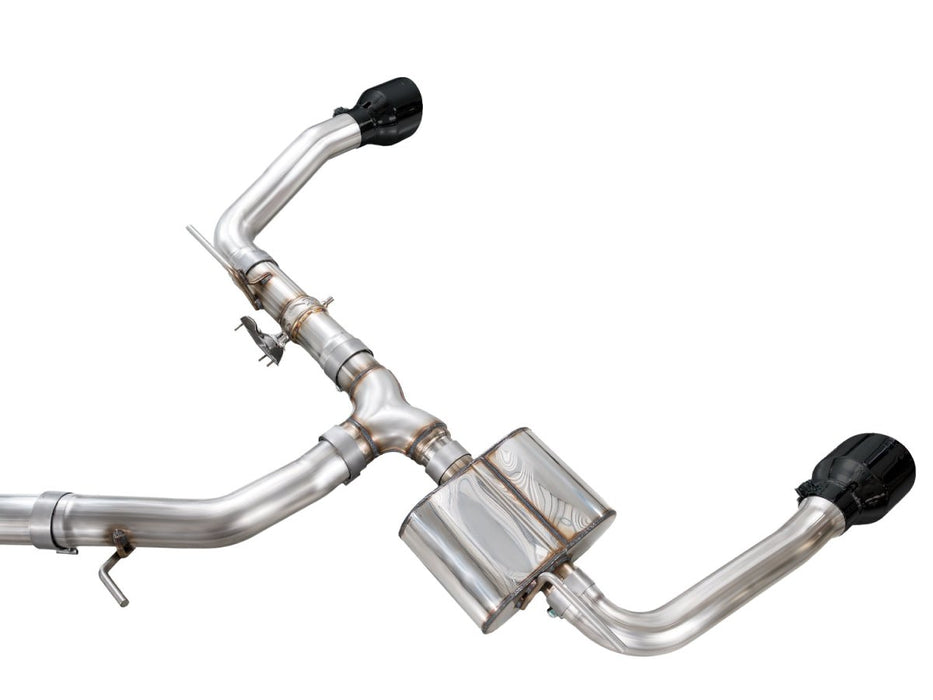 AWE SwitchPath Catback Exhaust Diamond Black Tips 2022 - 2026 Elantra N - 3025-33237 - Subimods.com