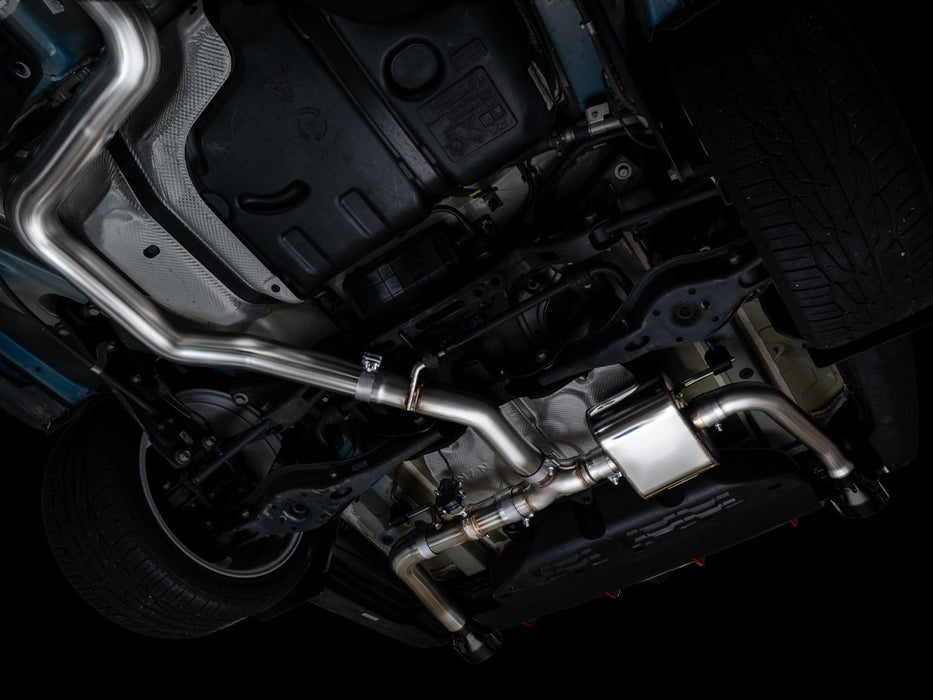 AWE SwitchPath Catback Exhaust Diamond Black Tips 2022 - 2026 Elantra N - 3025-33237 - Subimods.com
