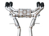 AWE SwitchPath Catback Exhaust Diamond Black Tips 2022+ Cadillac CT5 - V Blackwing - 3025-43562 - Subimods.com