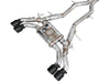 AWE SwitchPath Catback Exhaust Diamond Black Tips 2022+ Cadillac CT5 - V Blackwing - 3025-43562 - Subimods.com