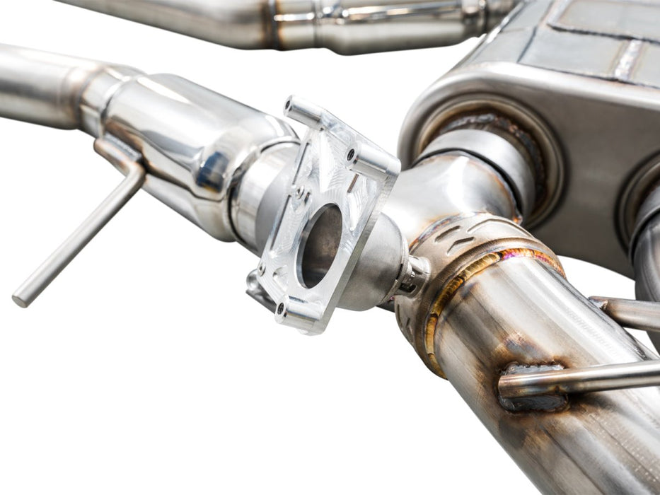 AWE SwitchPath Catback Exhaust Diamond Black Tips 2022+ Cadillac CT5 - V Blackwing - 3025-43562 - Subimods.com
