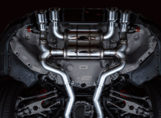AWE SwitchPath Catback Exhaust w/ Chrome Silver Tips 2021 - 2025 BMW M3 / M4 - 3025 - 43480 - Subimods.com