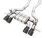AWE SwitchPath Catback Exhaust w/ Diamond Black Tips 2021 - 2025 BMW M3 / M4 - 3025 - 42480 - Subimods.com
