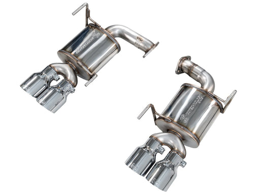 AWE Touring Edition Axleback Exhaust w/ Chrome Silver Tips 2022 - 2025 WRX - 3015 - 42424 - Subimods.com