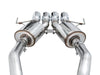 AWE Touring Edition Axleback Exhaust w/ Chrome Silver Tips (includes AWE AFM valve simulators) 2014 - 2019 Chevrolet Corvette - 3015 - 42133 - Subimods.com