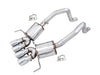 AWE Touring Edition Axleback Exhaust w/ Chrome Silver Tips (includes AWE AFM valve simulators) 2014 - 2019 Chevrolet Corvette - 3015 - 42133 - Subimods.com