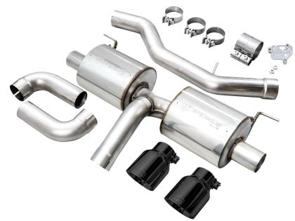 AWE Touring Edition Axleback Exhaust w/ Diamond Black Tips 2019 - 2024 BMW 330i / 2021 - 2024 BMW 440i - 3015 - 33429 - Subimods.com