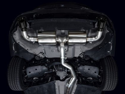 AWE Touring Edition Axleback Exhaust w/ Diamond Black Tips 2019 - 2024 BMW 330i / 2021 - 2024 BMW 440i - 3015 - 33429 - Subimods.com