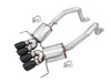 AWE Touring Edition Axleback Exhaust w/ Diamond Black Tips (includes AWE AFM valve simulators) 2014 - 2019 Chevrolet Corvette - 3015 - 43143 - Subimods.com
