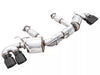 AWE Touring Edition Catback Exhaust w/ Diamond Black Tips 2020 - 2025 Chevrolet Corvette - 3015 - 43159 - Subimods.com