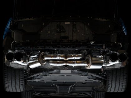 AWE Touring Edition Catback Exhaust w/ Diamond Black Tips 2020 - 2025 Chevrolet Corvette - 3015 - 43159 - Subimods.com