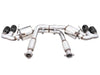 AWE Touring Edition Catback Exhaust w/ Diamond Black Tips 2020 - 2025 Chevrolet Corvette - 3015 - 43159 - Subimods.com