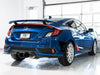 AWE Touring Edition Catback Exhaust w/ Dual Diamond Black Tips 2017-2020 Honda Civic Si - 3015-33122 - Subimods.com