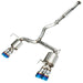 AWE Touring Edition Catback Exhaust w/ Vapor Blue Tips 2015-2021 WRX - 3015-49106 - Subimods.com