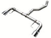 AWE Track Edition Axleback Exhaust w/ Chrome Silver Tips 2019 - 2024 BMW 330i / 2021 - 2024 BMW 440i - 3020 - 32429 - Subimods.com