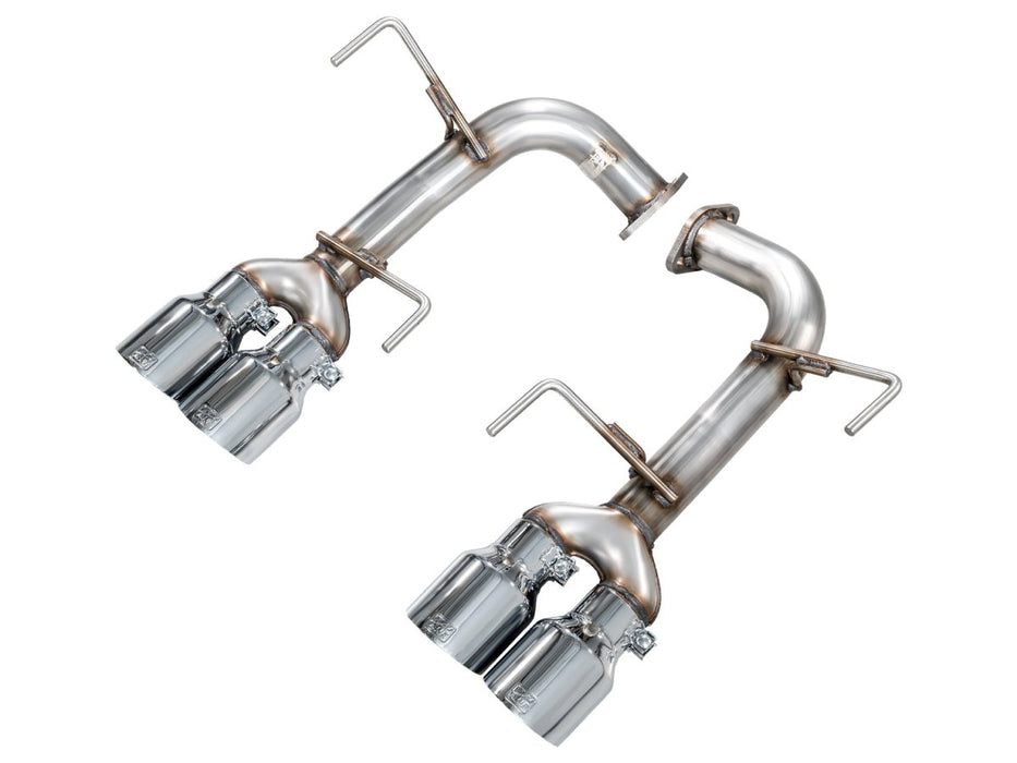 AWE Track Edition Axleback Exhaust w/ Chrome Silver Tips 2022 - 2025 WRX - 3020 - 42424 - Subimods.com