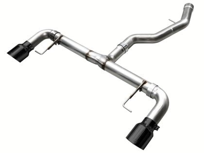 AWE Track Edition Axleback Exhaust w/ Diamond Black Tips 2019 - 2024 BMW 330i / 2021 - 2024 BMW 440i - 3020 - 33429 - Subimods.com