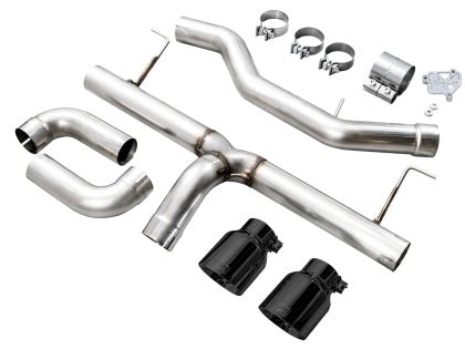 AWE Track Edition Axleback Exhaust w/ Diamond Black Tips 2019 - 2024 BMW 330i / 2021 - 2024 BMW 440i - 3020 - 33429 - Subimods.com