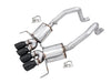 AWE Track Edition Axleback Exhaust w/ Diamond Black Tips (includes AWE AFM valve simulators) 2014 - 2019 Chevrolet Corvette - 3020 - 43081 - Subimods.com