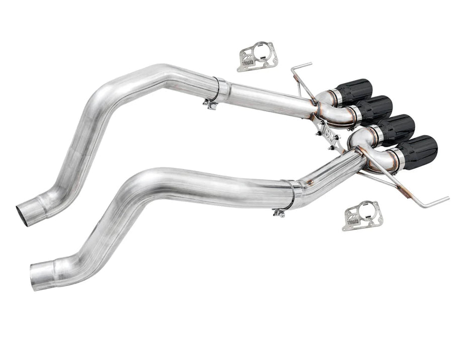 AWE Track Edition Axleback Exhaust w/ Diamond Black Tips (includes AWE AFM valve simulators) 2014 - 2019 Chevrolet Corvette - 3020 - 43081 - Subimods.com