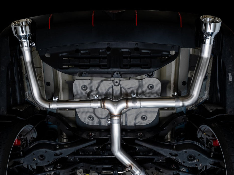 AWE Track Edition Catback Exhaust Chrome Silver Tips 2022 - 2026 Elantra N - 3020-32237 - Subimods.com