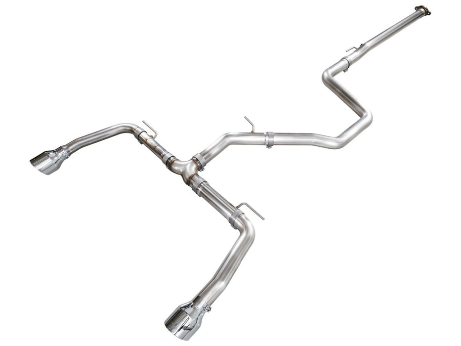 AWE Track Edition Catback Exhaust Chrome Silver Tips 2022 - 2026 Elantra N - 3020-32237 - Subimods.com