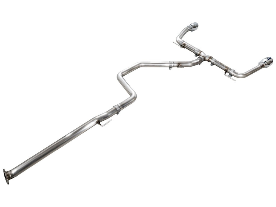 AWE Track Edition Catback Exhaust Chrome Silver Tips 2022 - 2026 Elantra N - 3020-32237 - Subimods.com