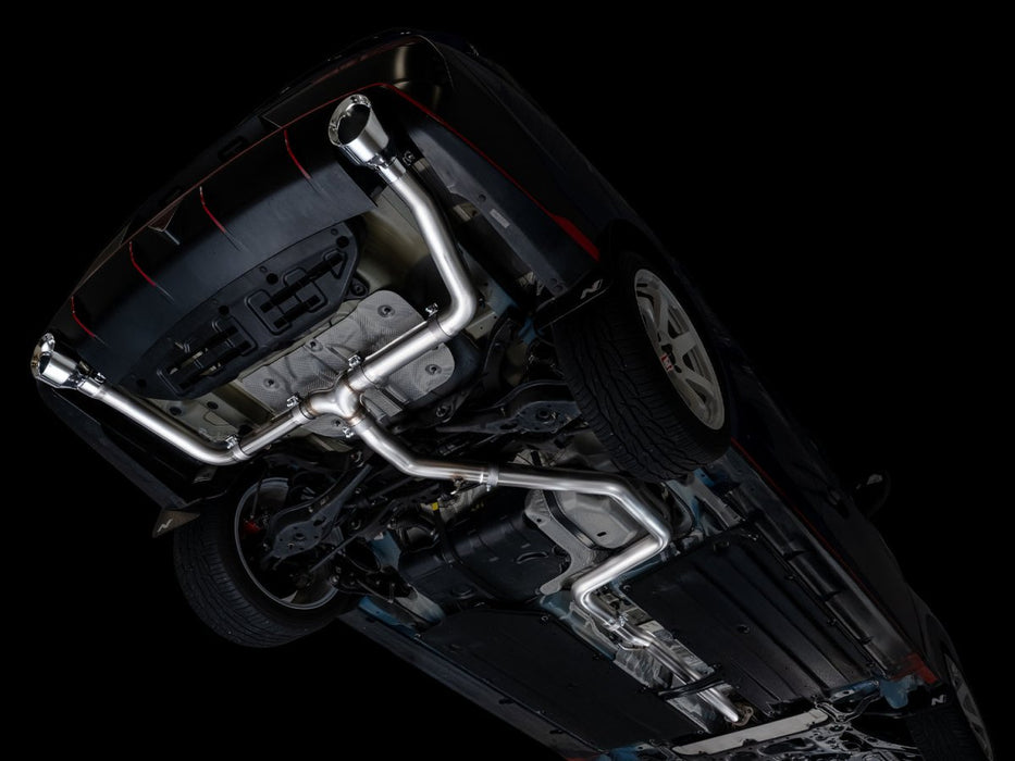 AWE Track Edition Catback Exhaust Chrome Silver Tips 2022 - 2026 Elantra N - 3020-32237 - Subimods.com