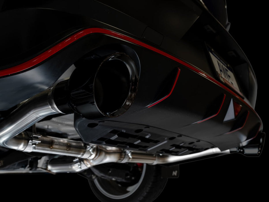AWE Track Edition Catback Exhaust Diamond Black Tips 2022 - 2026 Elantra N - 3020-33237 - Subimods.com