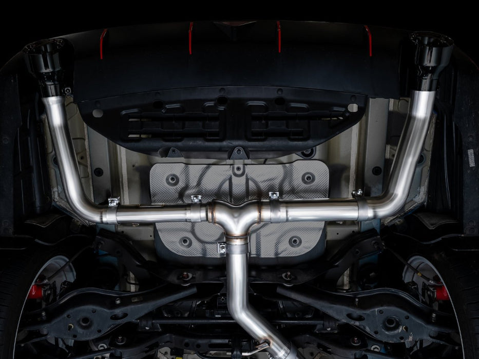 AWE Track Edition Catback Exhaust Diamond Black Tips 2022 - 2026 Elantra N - 3020-33237 - Subimods.com