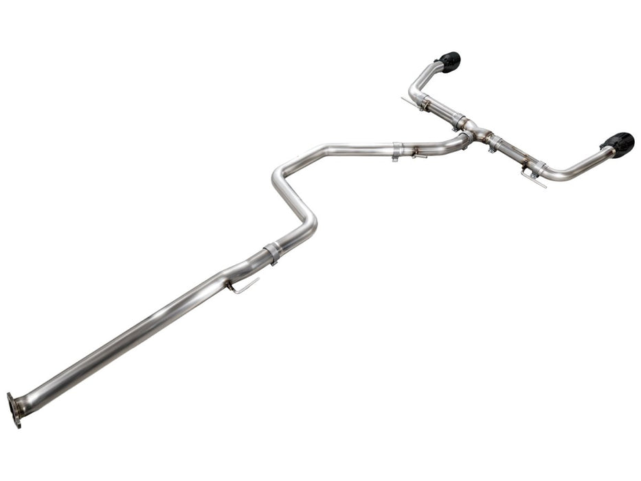AWE Track Edition Catback Exhaust Diamond Black Tips 2022 - 2026 Elantra N - 3020-33237 - Subimods.com