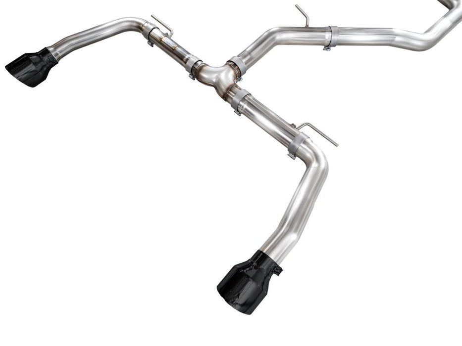 AWE Track Edition Catback Exhaust Diamond Black Tips 2022 - 2026 Elantra N - 3020-33237 - Subimods.com