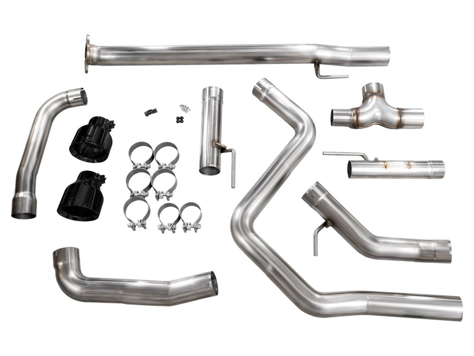 AWE Track Edition Catback Exhaust Diamond Black Tips 2022 - 2026 Elantra N - 3020-33237 - Subimods.com
