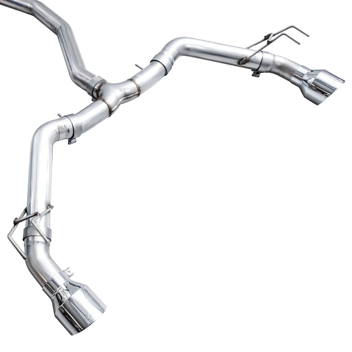 AWE Track Edition Catback Exhaust w/ Chrome Silver Tips 2023-2024 Acura Integra / 2022–2024 Honda Civic Si - 3020-32331 - Subimods.com