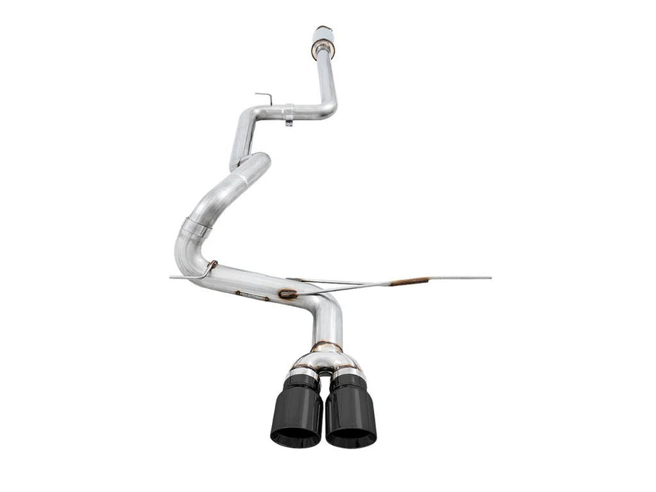 AWE Track Edition Catback Exhaust w/ Diamond Black Tips 2013 - 2018 Ford Focus ST - 3020 - 33036 - Subimods.com