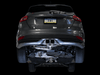 AWE Track Edition Catback Exhaust w/ Diamond Black Tips 2013 - 2018 Ford Focus ST - 3020 - 33036 - Subimods.com