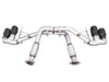 AWE Track Edition Catback Exhaust w/ Diamond Black Tips 2020 - 2025 Chevrolet Corvette - 3020 - 43086 - Subimods.com
