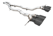 AWE Track Edition Catback Exhaust w/ Diamond Black Tips 2021 - 2025 BMW M3 / M4 - 3020 - 42482 - Subimods.com
