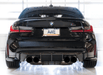 AWE Track Edition Catback Exhaust w/ Diamond Black Tips 2021 - 2025 BMW M3 / M4 - 3020 - 42482 - Subimods.com