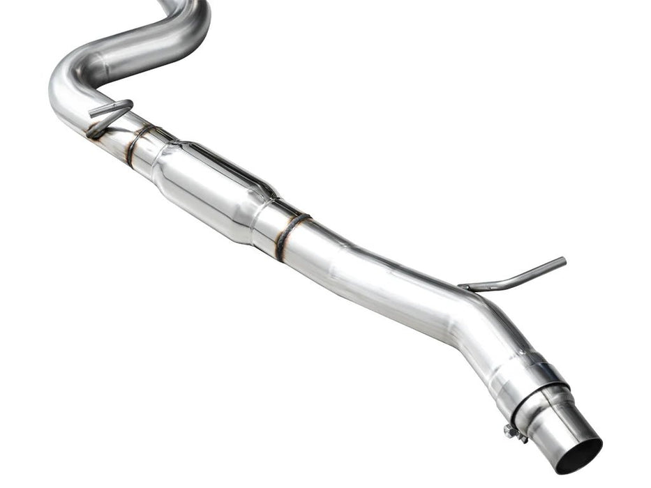 AWE Track Edition Catback Exhaust w/ Diamond Black Tips 2022 - 2024 Volkswagen Golf R - 3020 - 43658 - Subimods.com