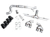 AWE Track Edition Catback Exhaust w/ Diamond Black Tips 2022 - 2024 Volkswagen Golf R - 3020 - 43658 - Subimods.com