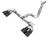 AWE Track Edition Catback Exhaust w/ Diamond Black Tips 2022 - 2024 Volkswagen Golf R - 3020 - 43658 - Subimods.com