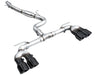 AWE Track Edition Catback Exhaust w/ Diamond Black Tips 2022 - 2024 Volkswagen Golf R - 3020 - 43658 - Subimods.com