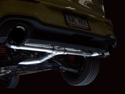 AWE Track Edition Catback Exhaust w/ Diamond Black Tips 2022 - 2024 Volkswagen GTI - 3020 - 33658 - Subimods.com