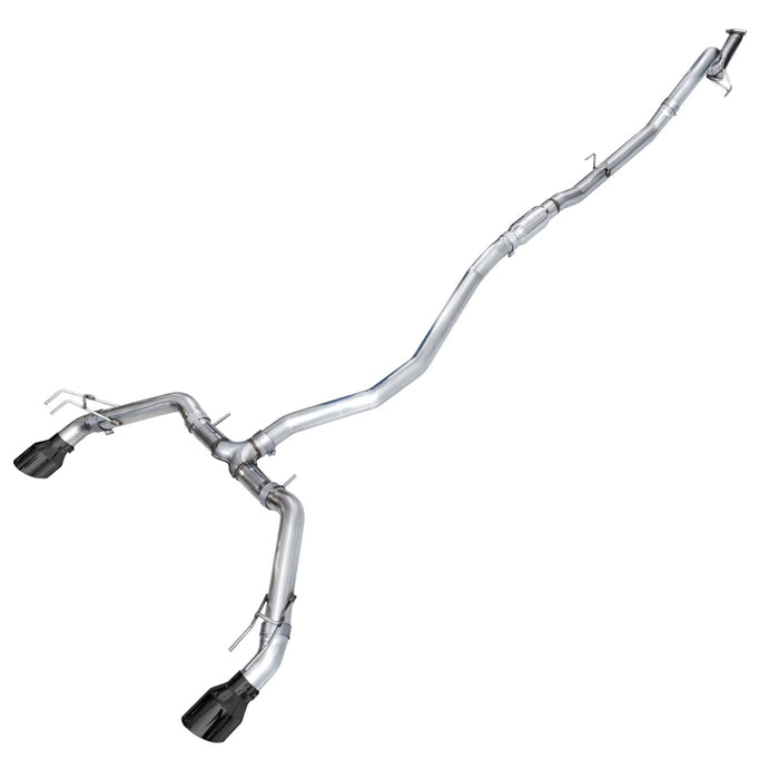 AWE Track Edition Catback Exhaust w/ Diamond Black Tips 2023-2024 Acura Integra / 2022–2024 Honda Civic Si - 3020-33331 - Subimods.com