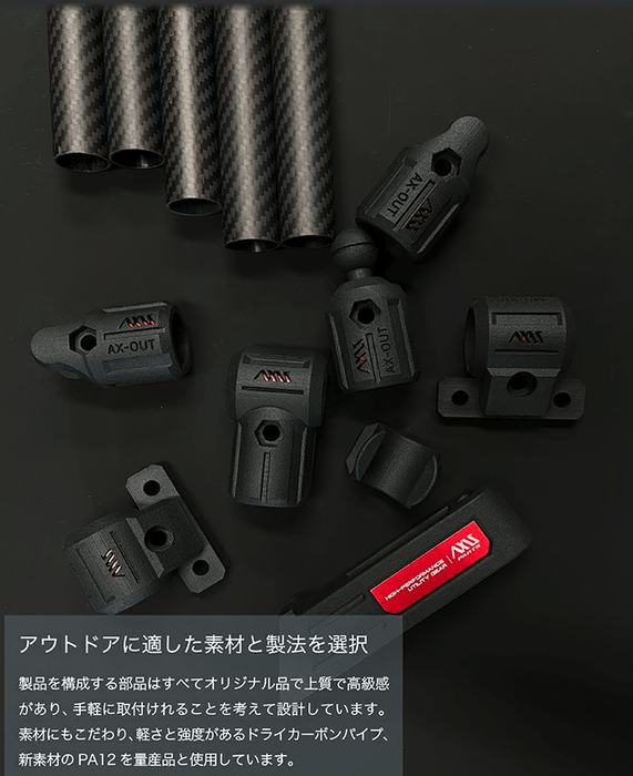 Axis Parts A - TRAS Tactical Rack System Premium Kit 2024 - 2025 Crosstrek - a-tras-tac-rack-sys-s-C - Subimods.com