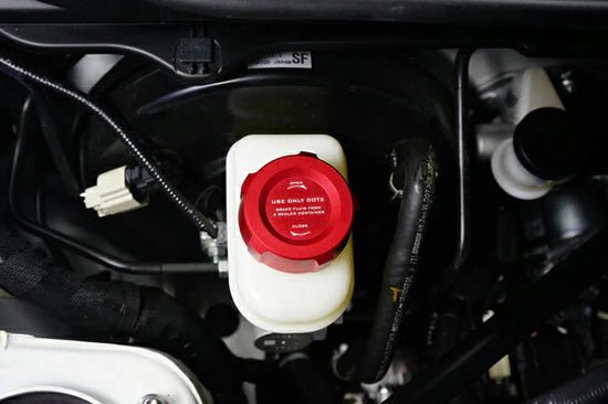 Axis Parts Brake Reservoir Cap 2022 - 2024 BRZ / 2022 - 2024 GR86 - brz - gr86 - brake - oil - cap - red - Subimods.com