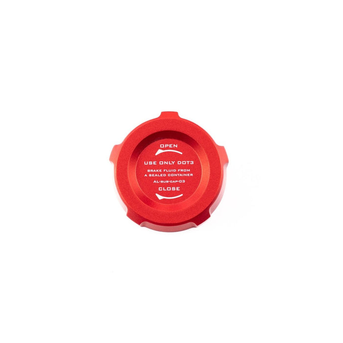 Axis Parts Brake Reservoir Cap 2022 - 2024 BRZ / 2022 - 2024 GR86 - brz-gr86-brake-oil-cap-red - Subimods.com