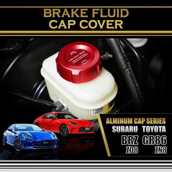 Axis Parts Brake Reservoir Cap 2022 - 2024 BRZ / 2022 - 2024 GR86 - brz - gr86 - brake - oil - cap - red - Subimods.com