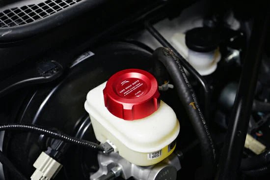 Axis Parts Brake Reservoir Cap 2022 - 2024 BRZ / 2022 - 2024 GR86 - brz - gr86 - brake - oil - cap - red - Subimods.com